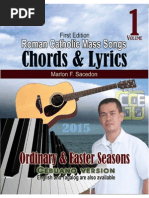 Download Roman Catholic Mass Songs CHORDS  LYRICS vol 1 by mfsacedon6407 SN262251066 doc pdf