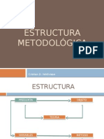 Estructura metodológica TCC