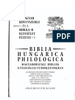 Biblia Hungarica Philologica PDF