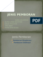 JENIS PEMBORAN