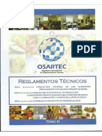 Reglamentos Técnicos (OSARTEC)