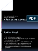 Cancer de Esofago 2014 Expo