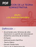 EVOLUCION DE LA TEORIA ADMINISTRATIVA.pptx