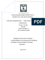 Final Year Project On Online Marketing