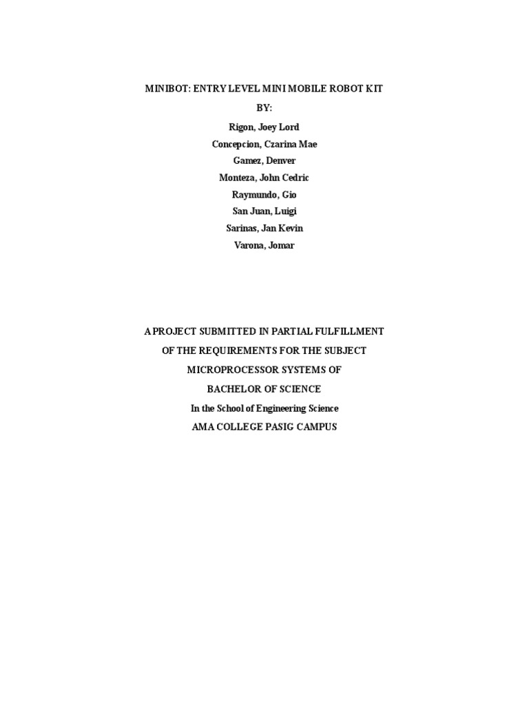 Micro Project | PDF | Central Processing Unit | Integrated Circuit