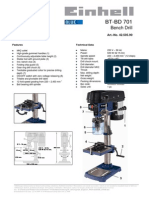 Einhell BT BD-701 - Specifications