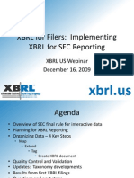 XBRL-US Dec2009 Webcast Slides