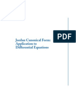 Jordan Canonical Form Applications (Steven H. Weintraub)