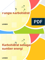 Fungsi Karbohidrat