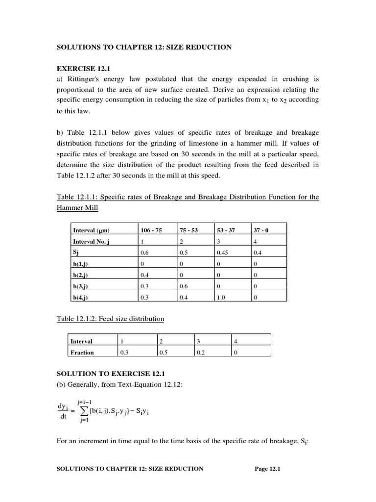 Rhodes Solutions Ch12 | Download Free PDF | Mill (Grinding) | Classical ...