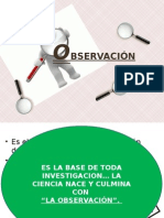 OBSERVACIÓN