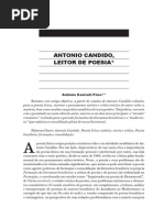 antonio candido leitor de poesia