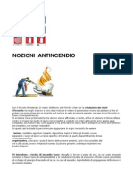 Nozioni Antincendio+ Piano Di Emergenza PDF