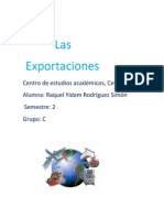 Exportaciones - Trabajo Académico