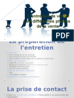 Entretien de Vente