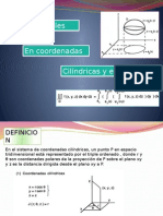 Coordenadas Cilindricas y Esfericas