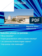 Industrija I Sirovine Primorske Hrvatske (Emio, 8.b)