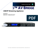 Vaddio AV Bridge Manual