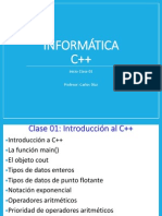 Clase 01 C++ PDF