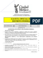 Reformas Codigo Procedimientos Civiles y Código Civil D.F. 29 Agosto 09, publicado 10 Octubre 2009