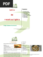 Livro de Receitas Lights