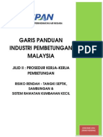 Garis Panduan Industri Pembetungan Malaysia Edisi Khas 2014 Risiko Rendah