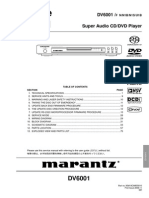 Marantz Dv6001 Service