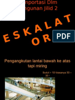 Tranportasi DLM Bangunan Jilid 2 Eskalator