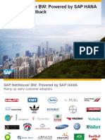 BW Powered by HANA - Customer Feedback - External Approved 2012 EXTENDED