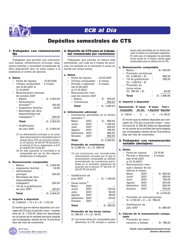 CTS Calculo | PDF