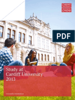 Study at Cardiff University