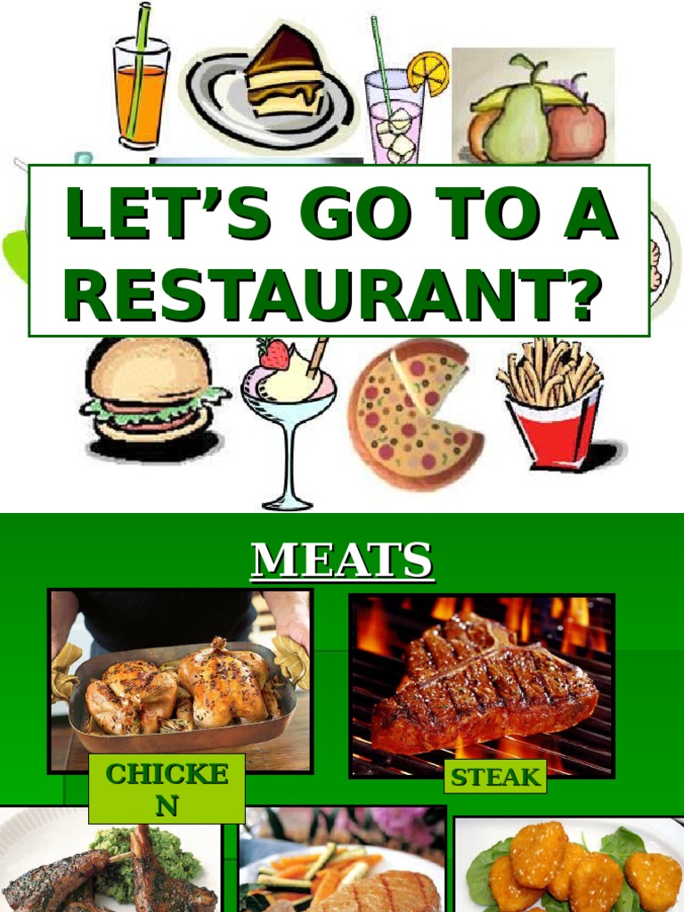 Restaurant Menu: Meats, Drinks, and Desserts | PDF