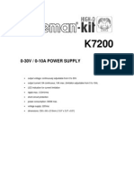K7200 Manual