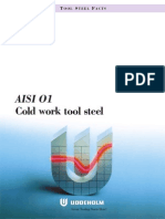 AISI O1 Cold Work Tool Steel