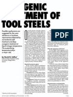 Cryogenic Treatment of Tool Steels PDF
