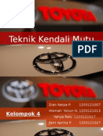 Teknik Kendali Mutu-Kelompok 4