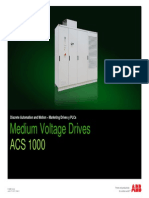 Medium - Voltaje - Drives - ACS - 1000 ABB PDF
