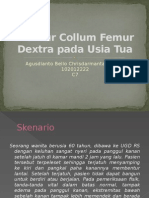 Fraktur Collum Femur Dextra Pada Usia Tua