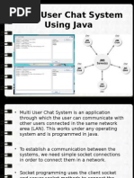 Multi User Chat System Using Java