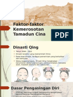 Kemerosotan Tamadun Cina