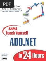 Sams teach yourself ADO.NET in 24 hours - Jason Lefebvre, Paul Bertucci.pdf