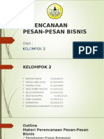 Perencanaan Pesan-Pesan Bisnis