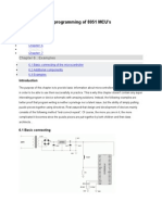 Architecture and Programming of 8051 MCU