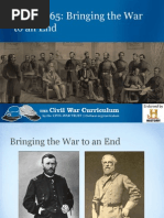Bringing The War To An End