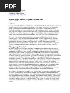 Signoraggio E Fisco O Potere Monetario Caricato Da Jessica Brown