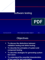 Software Testing: ©ian Sommerville 2004