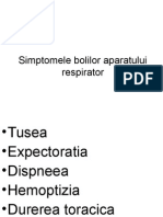 6) Simptomele Bolilor Aparatului Respirator