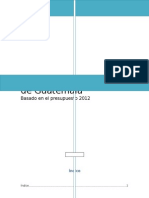 Presupuesto Nacional 2012