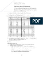Econometrie Aplicatii Pentru Modelul de Regresie Liniara Multifactoriala Sau Multipla Facultatea de Marketing