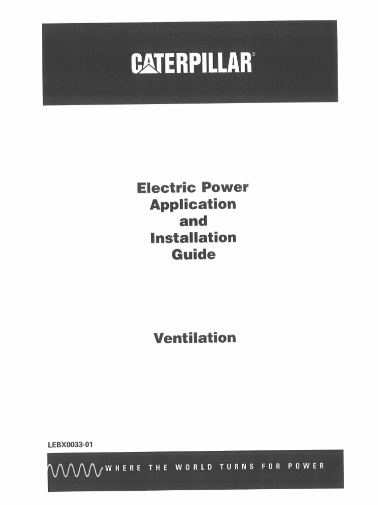 Generator Ventilation Design Guidelines PDF PDF